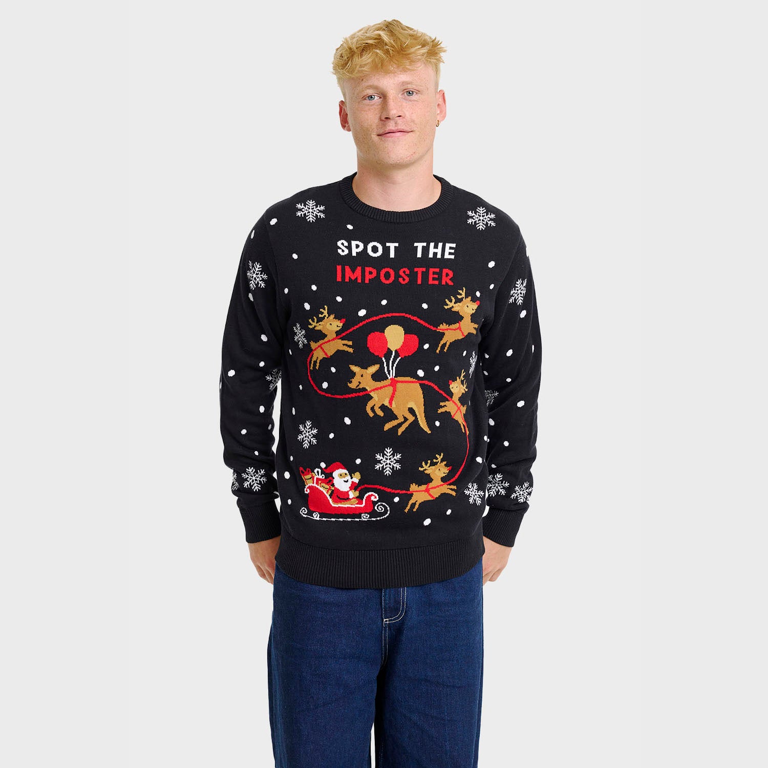 Imposter julesweater - Herre.